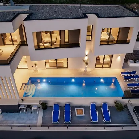 Luxury Sagnia, 4 En-suite Bedrooms, Sea Views 빌라 마카르스카