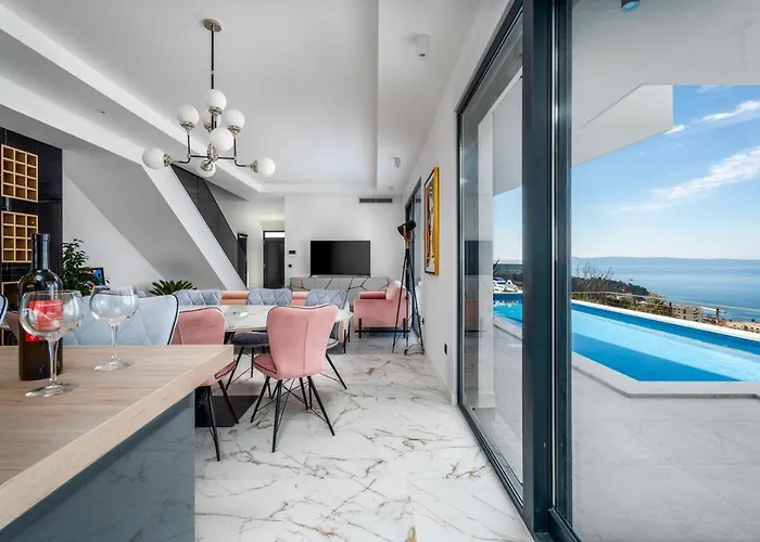 Luxury Sagnia, 4 En-suite Bedrooms, Sea Views Vila Makarska