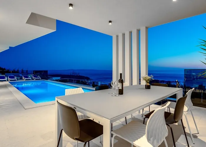 Vila Luxury Sagnia, 4 En-suite Bedrooms, Sea Views Makarska